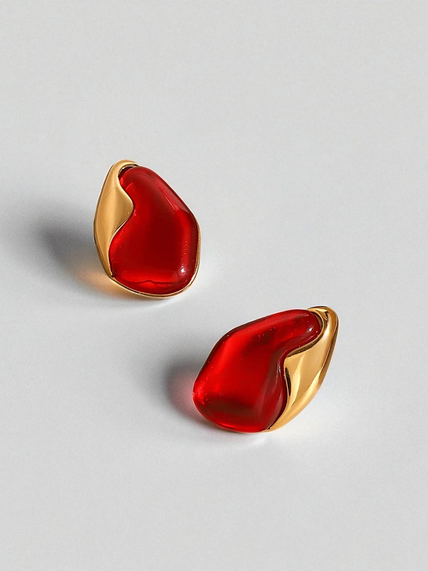 Enamel Accent Earrings